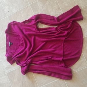 Express cold shoulder sweater